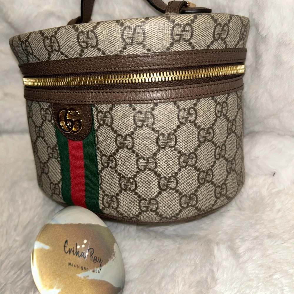 SOLD Gucci Ophidia Cosmetic Case - Picture 10 of 16